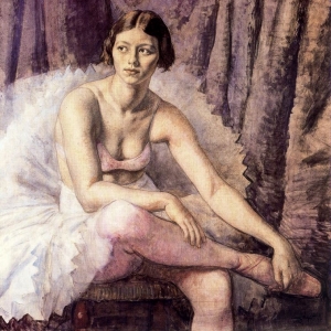 Laura Knight, A Ballet Dancer, 1932