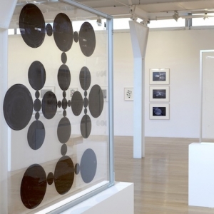 Gabriel Orozco, Installation view of Thinking in Circles at The Fruitmarket Gallery, 2013