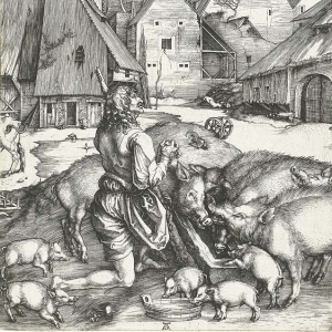 Durer, The Prodigal Son, 1495 96