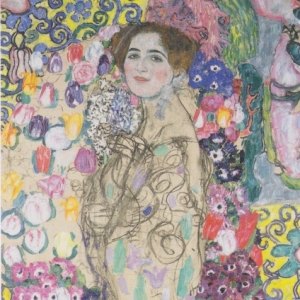 Gustav Klimt, Portrait of Ria Munk III, 1917-18