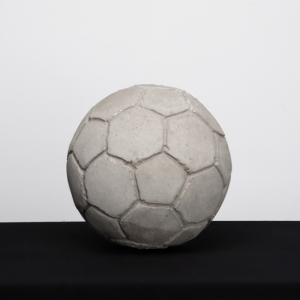 Khaled Jarrar 'Football' 2012 Cement Sculpture, 23 cm