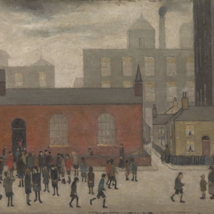Lowry, Coming Out of School, 1927