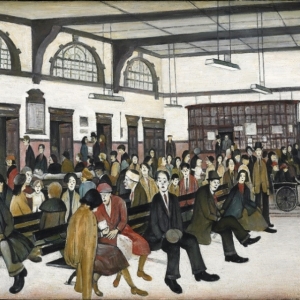 Lowry, Ancoats Hospital Outpatients Hall, 1952