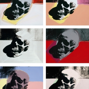 Skulls, Andy Warhol, 1976, Acrylic on Silkscreen