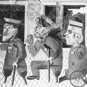Otto Dix, The War Cripples (45% Fit for Service), 1920, oil