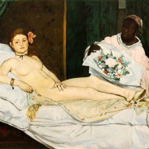 Manet, Olympia, 1863. Oil on Canvas