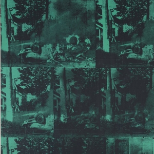 Warhol, Green Car Crash, 1963-6