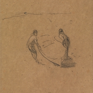 Whistler, Two Men and a Boat, 1872-76
